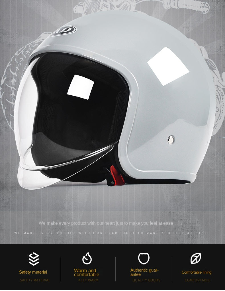 Electric Vehicle Helmet for Riding Safety