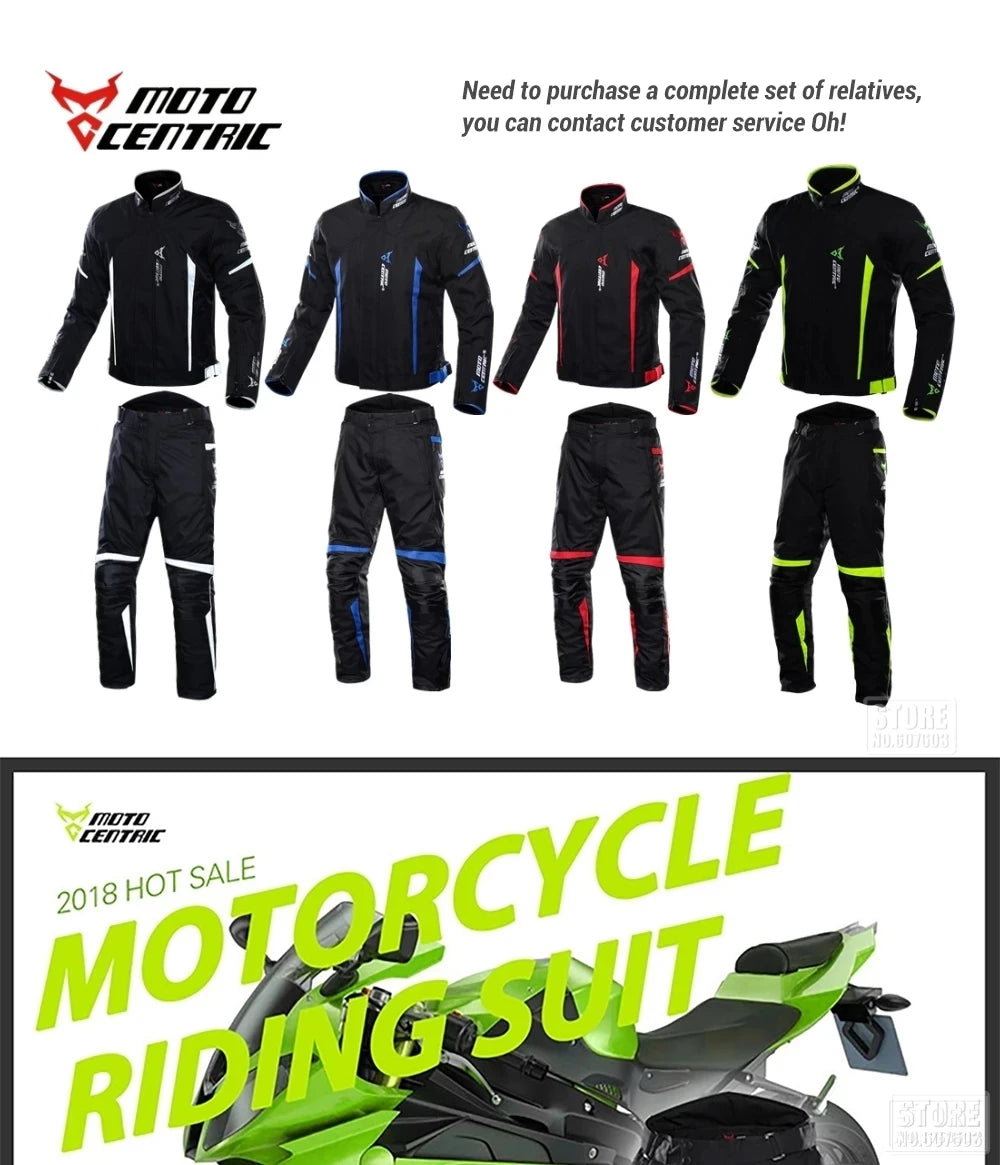 All-Season Motorcycle Jacket & Pants Set