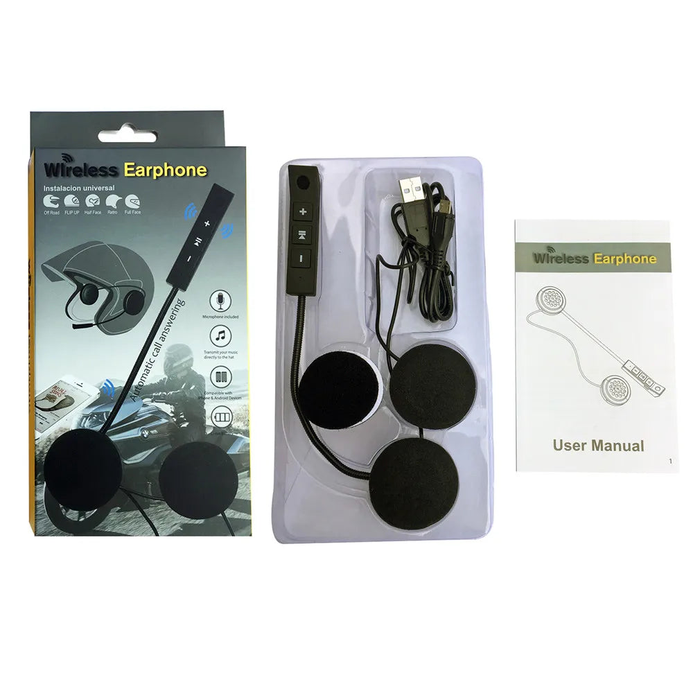 Bluetooth Helmet Headset Kit