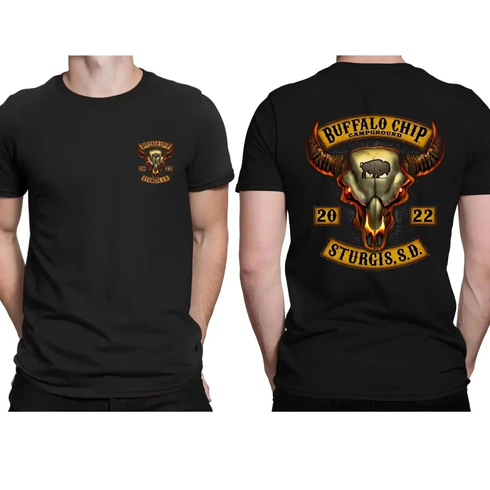 Men's Gothic Style Motorcycle Enthusiast T-shirt