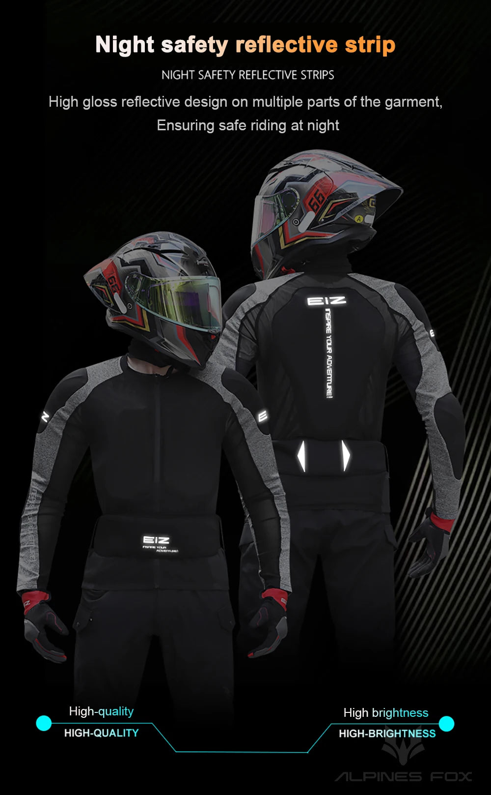 Summer Motorcycle Jacket with CE Armor Protection