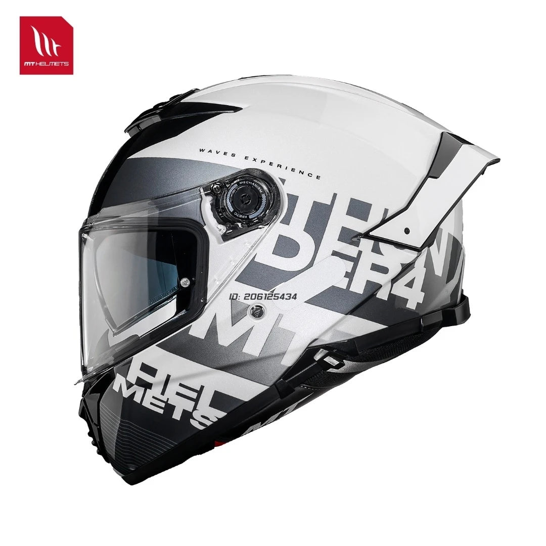 Full Face Motorcycle Helmet with Clear Visor