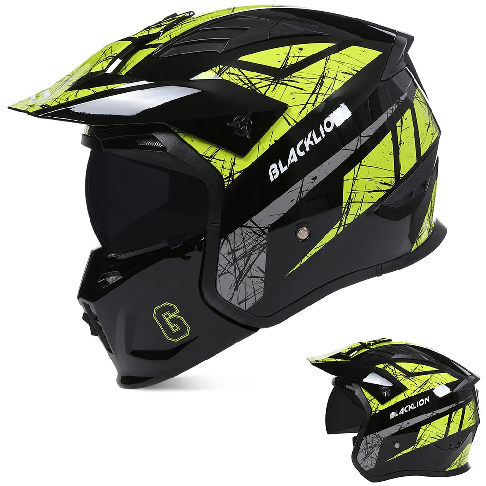 Off-Road Full Face Motocross Helmet ECE Approved