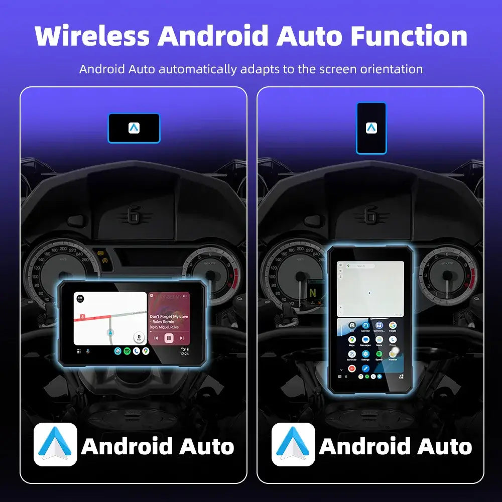 GPS navigation for motorcycles