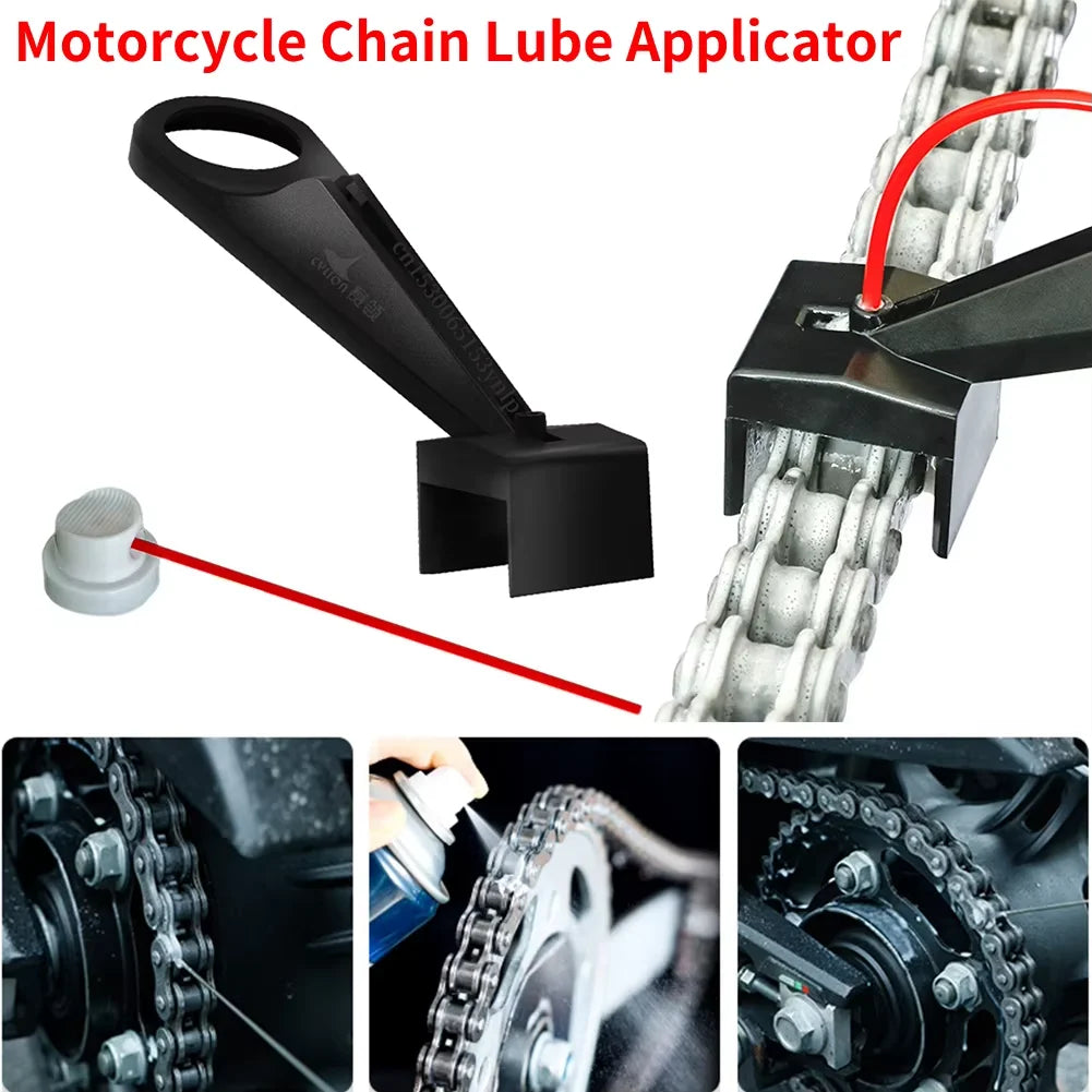 Motorcycle Chain Oiler Spray Gear