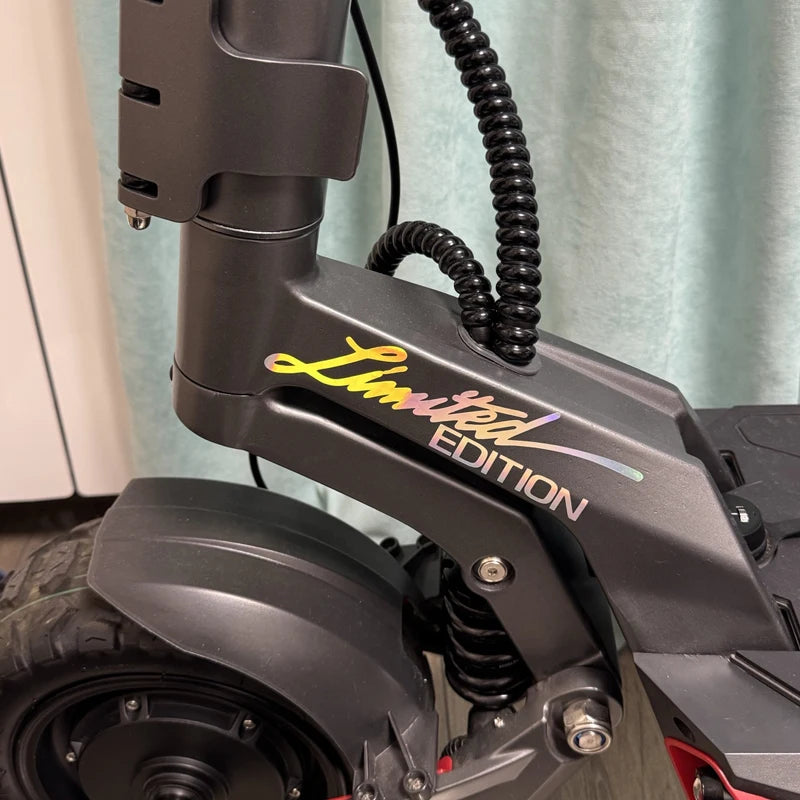 Limited Edition Reflective Laser Decal