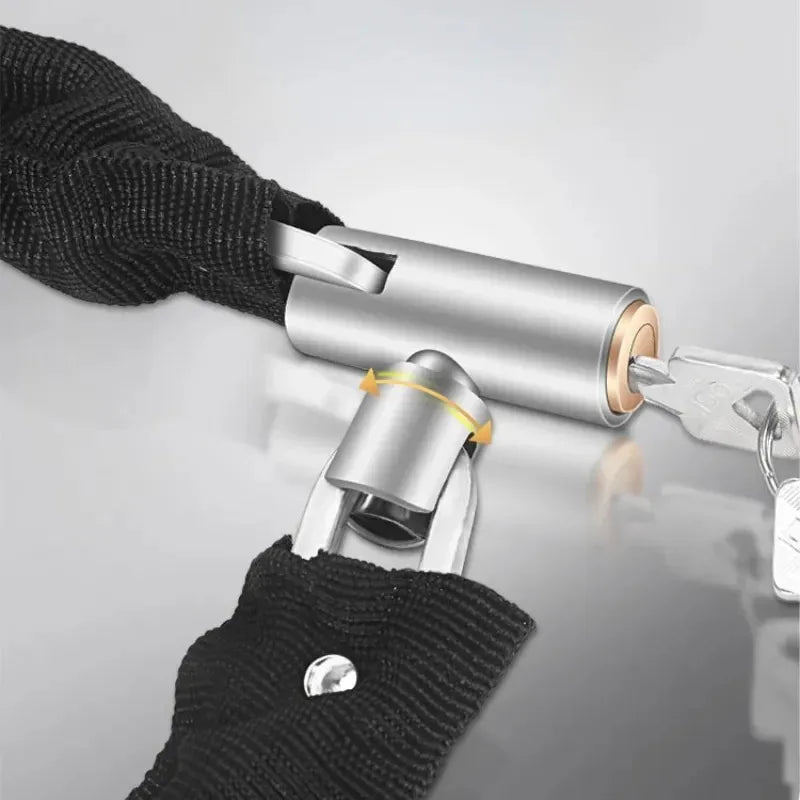 Motorcycle Chain Lock - High-Security Anti-Theft Lock