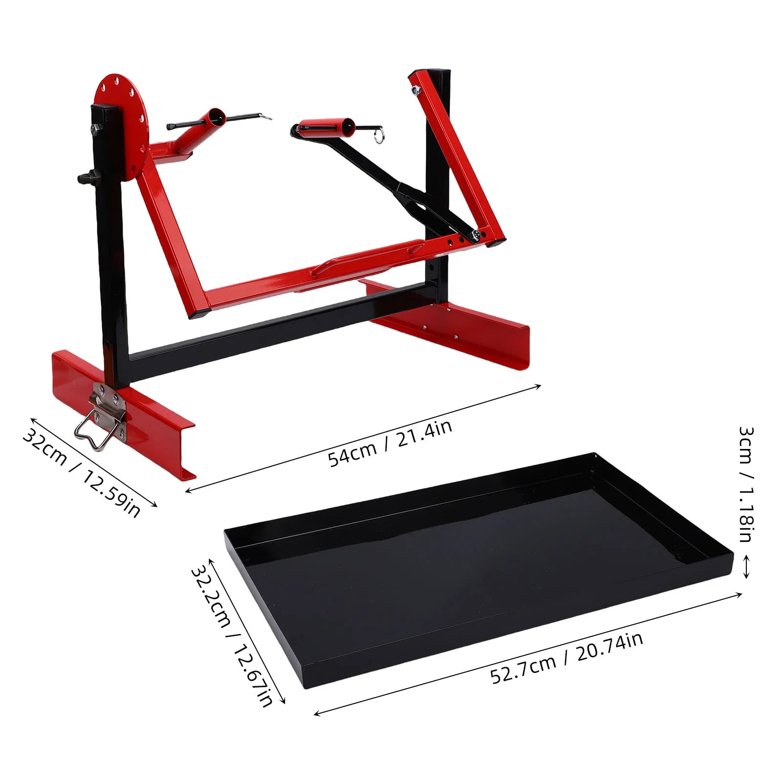 Adjustable and Rotatable Motorcycle Engine Stand