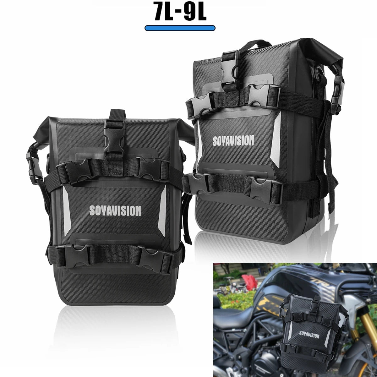 Durable Side Bags for Crash Bars