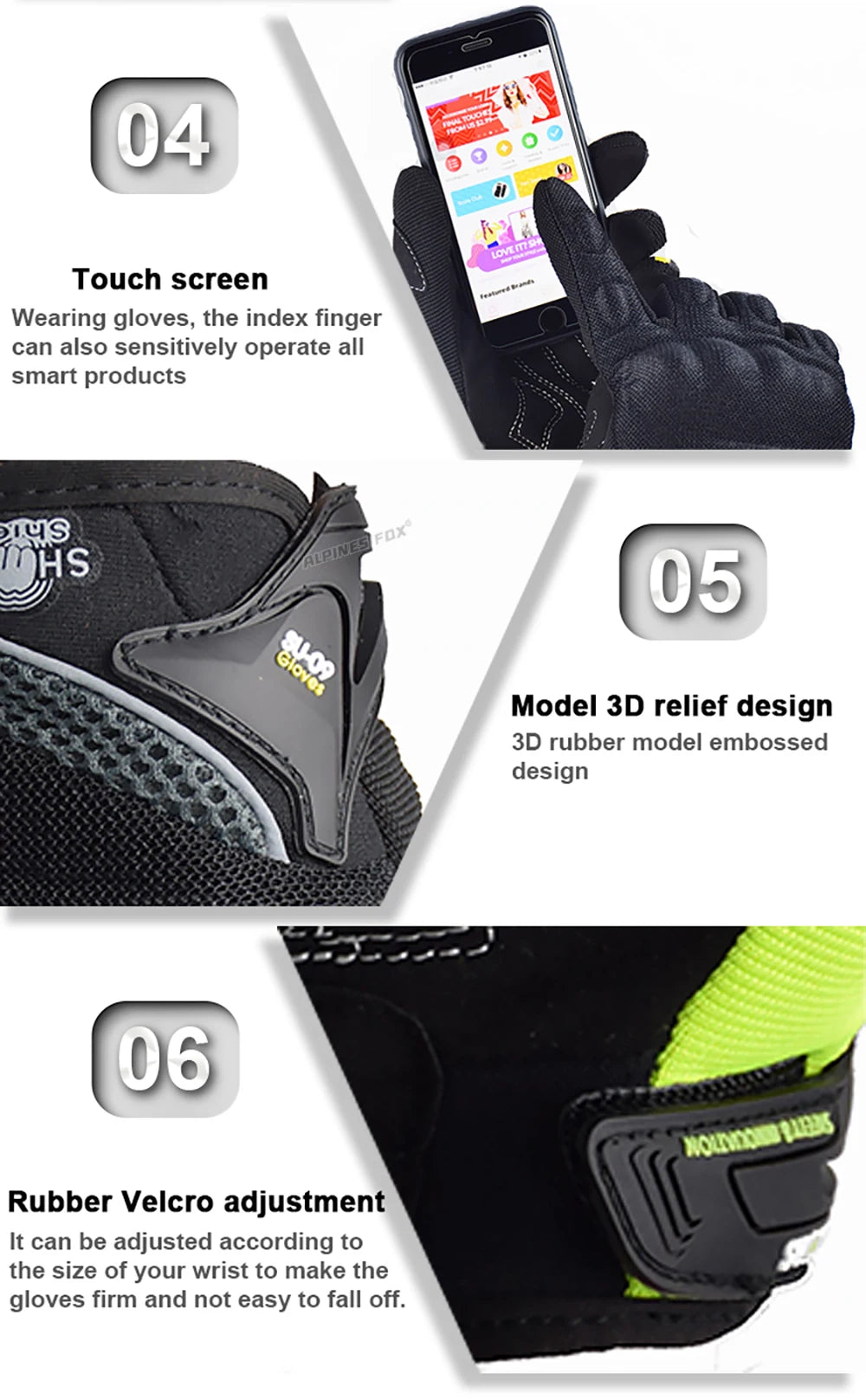 XXL Racing Gloves