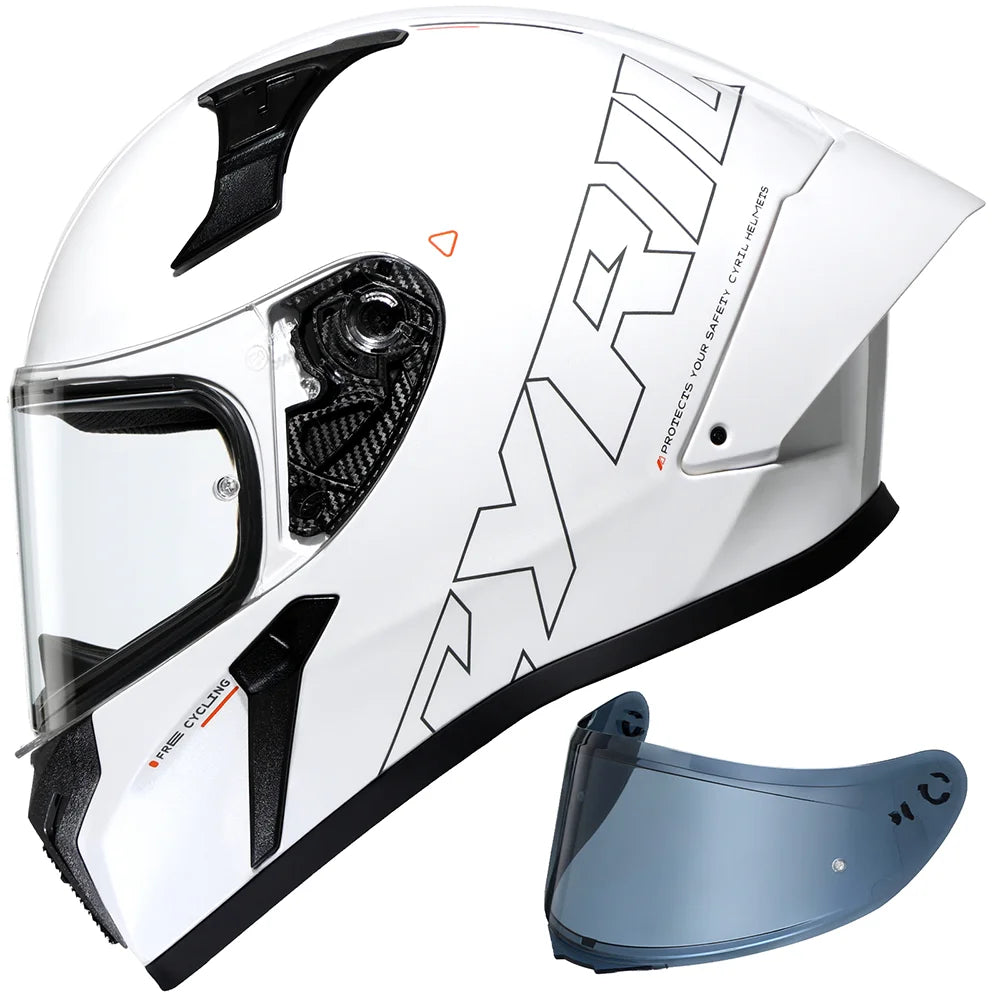 Stylish Dual Certified Full Face Motorcycle Helmet