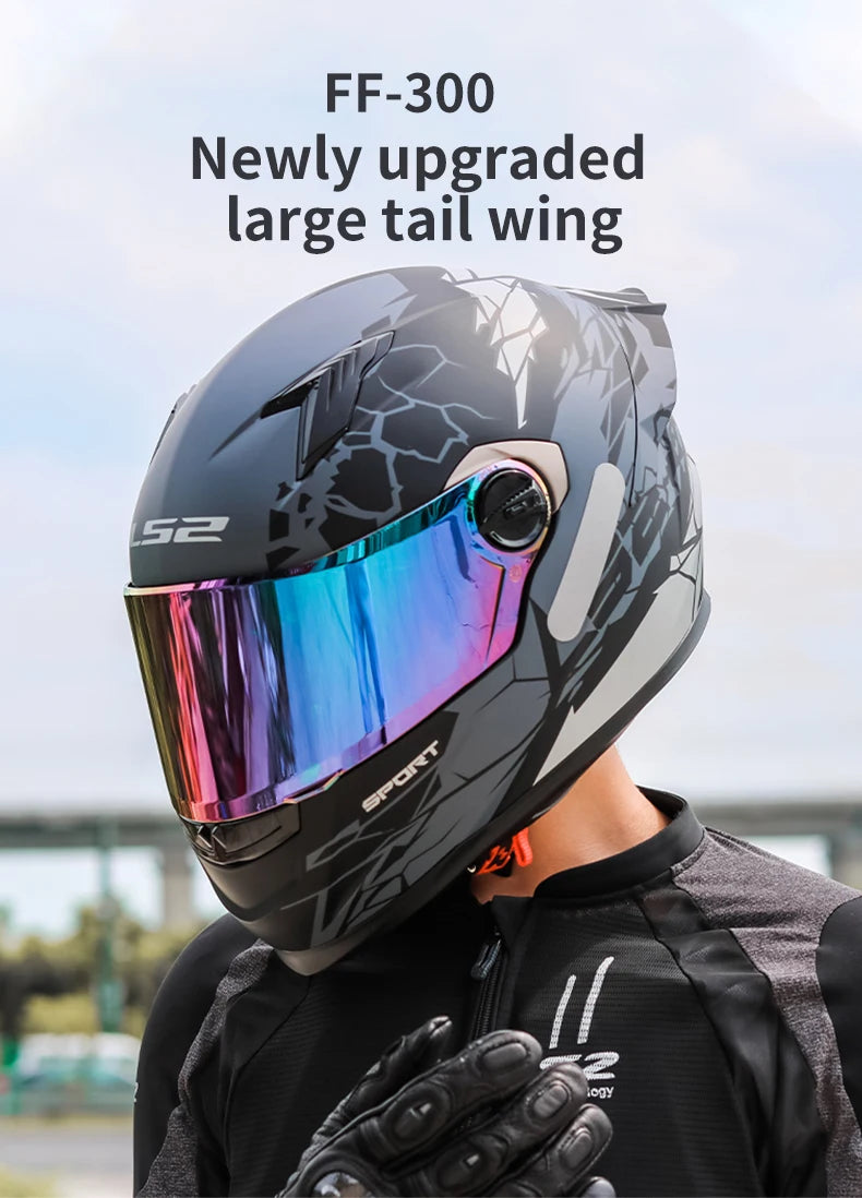 LS2 FF300 Full Face Motorcycle Helmet
