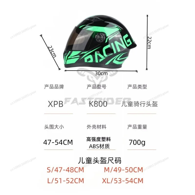 Kids' Full Face Safety Helmet