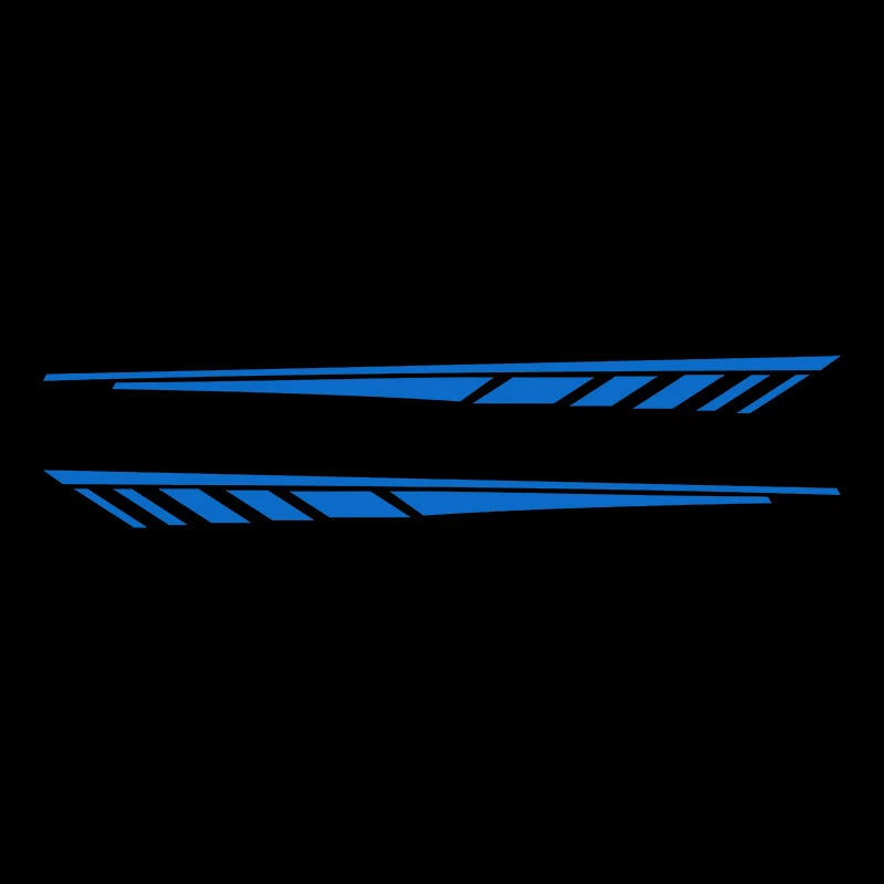 Universal Motorcycle Front Fender Reflective Vinyl Decals