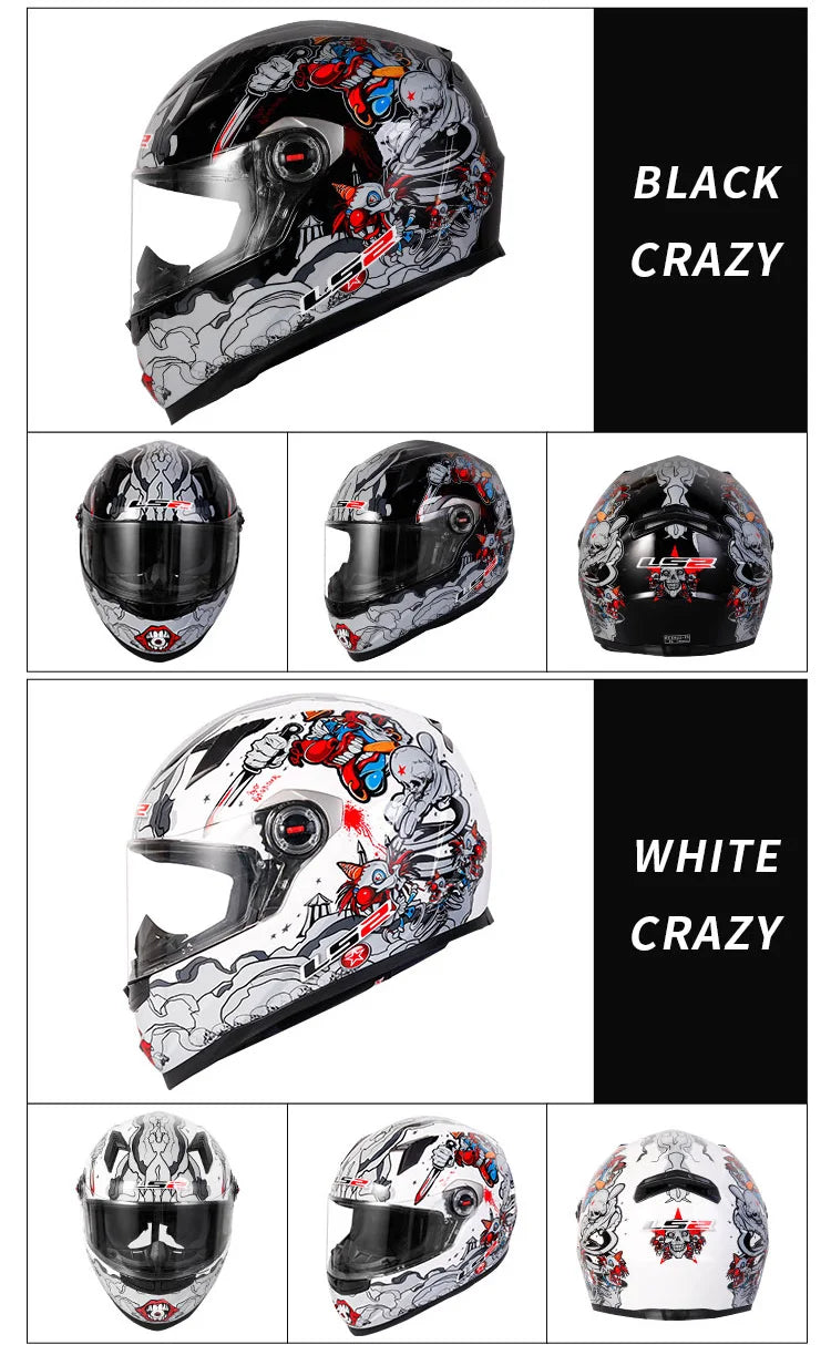 LS2 Full Face Motorcycle Helmet