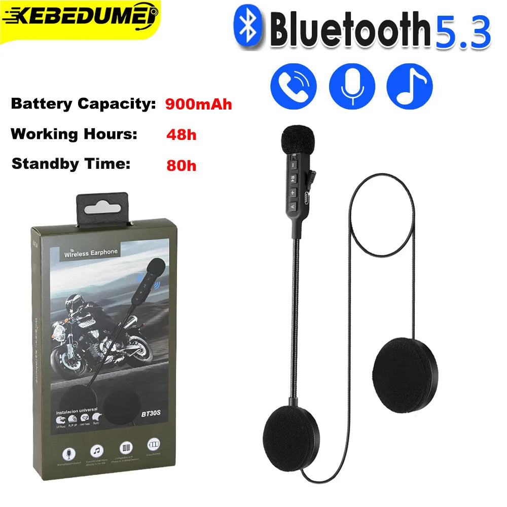 Bluetooth Helmet Headset Kit