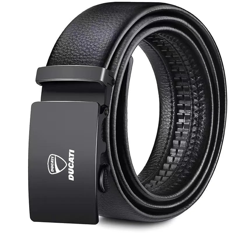 Ducati Monster 696 V4 Genuine Leather Men's Motorcycle Belt
