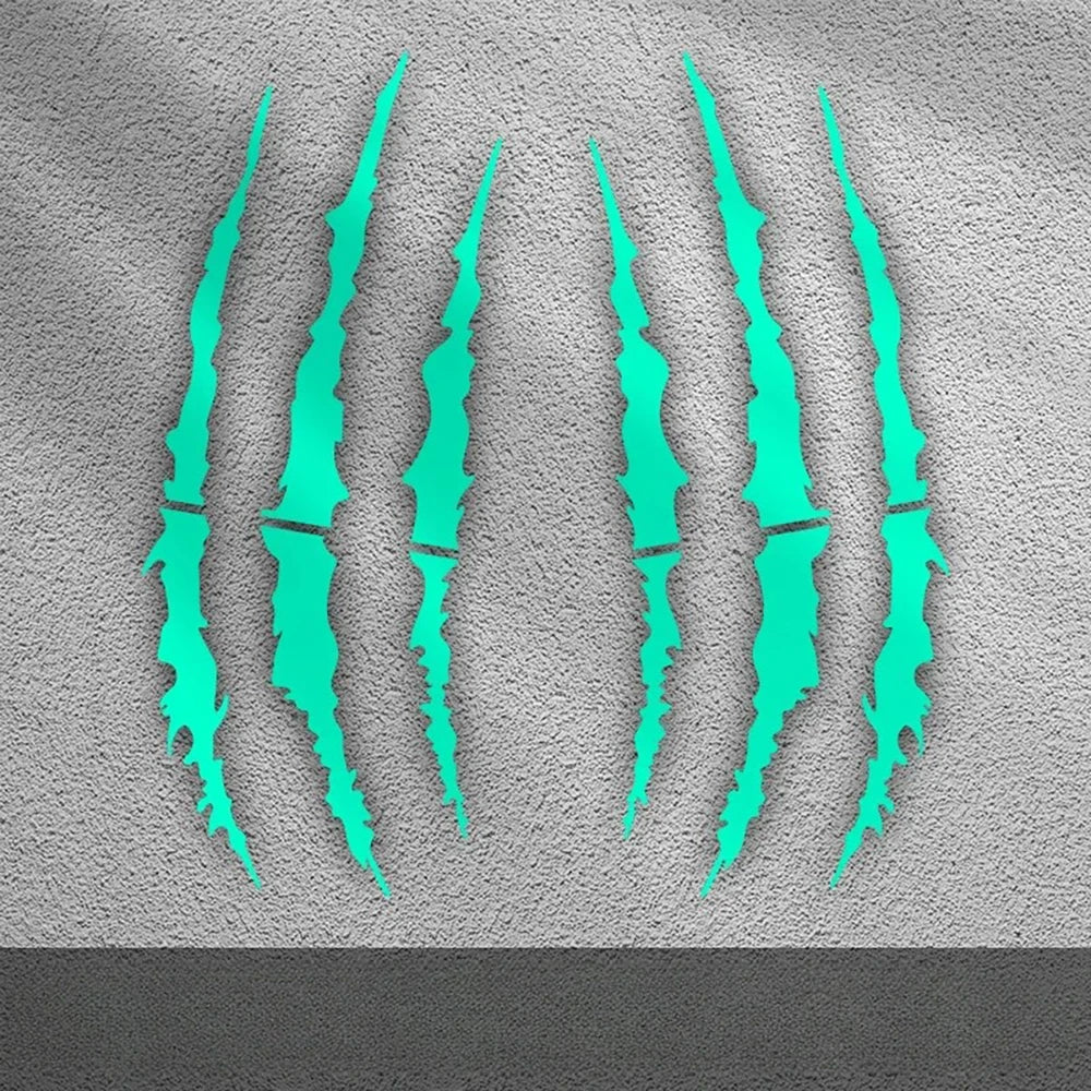 Monster Ghost Claw Motorcycle Stickers