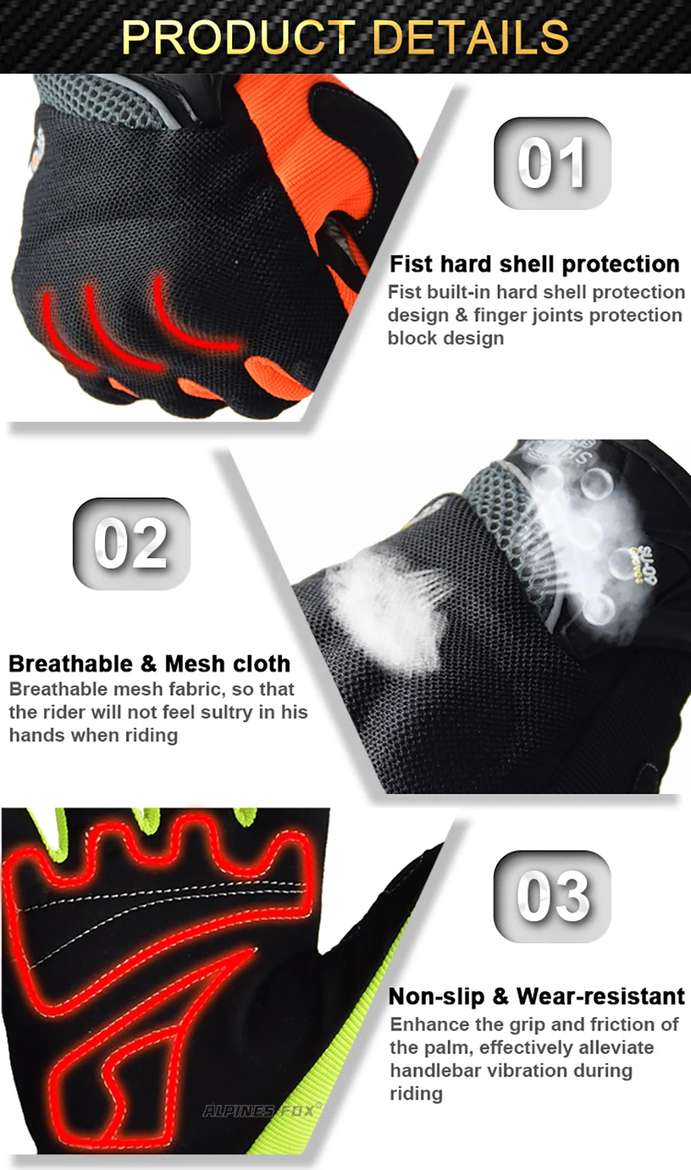 XXL Racing Gloves