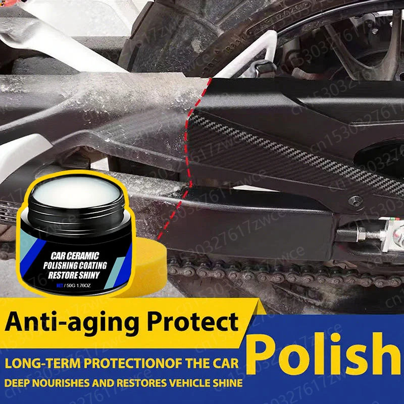 Motorcycle Fuel Tank Nano Ceramic Coating Wax