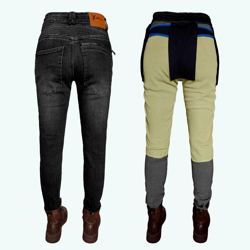 Aramid Fiber Motorcycle Pants for Men - Kevlar Moto Jeans