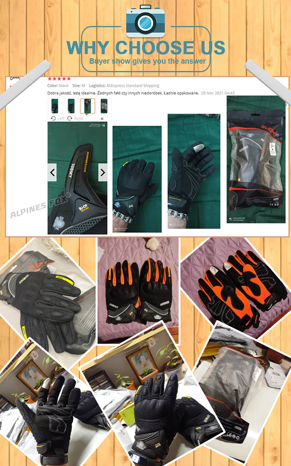 XXL Racing Gloves