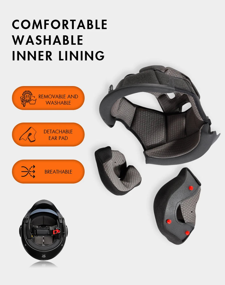 Cyril Motorcycle Helmet for Men and Women