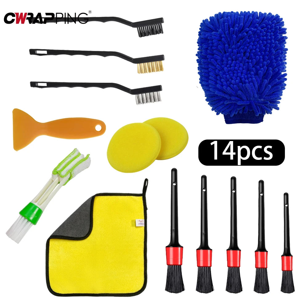 Motorcycle Microfiber Towel Set for Effortless Cleaning