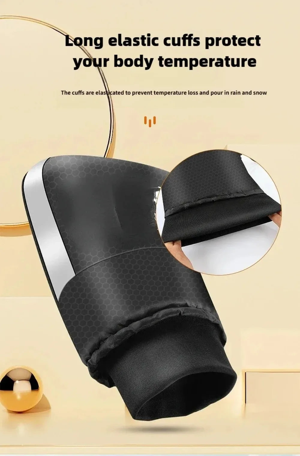 Thermal Winter Handlebar Gloves