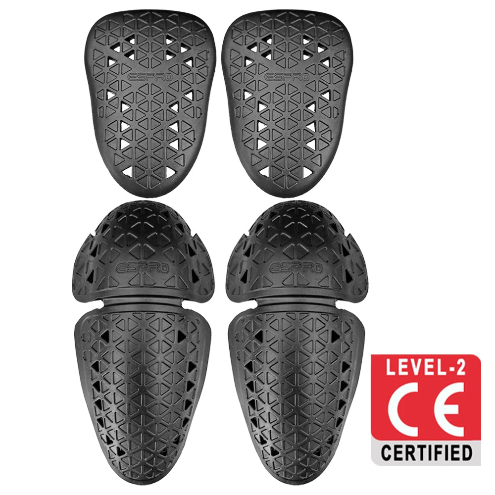 CE Level 2 Certified Motorcycle Jeans with Knee Pads and Hip Protectors