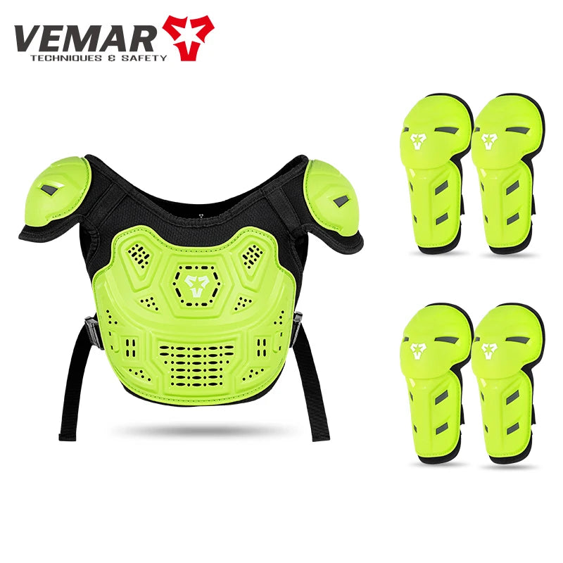 Kids Motorcycle Protection Gear Set