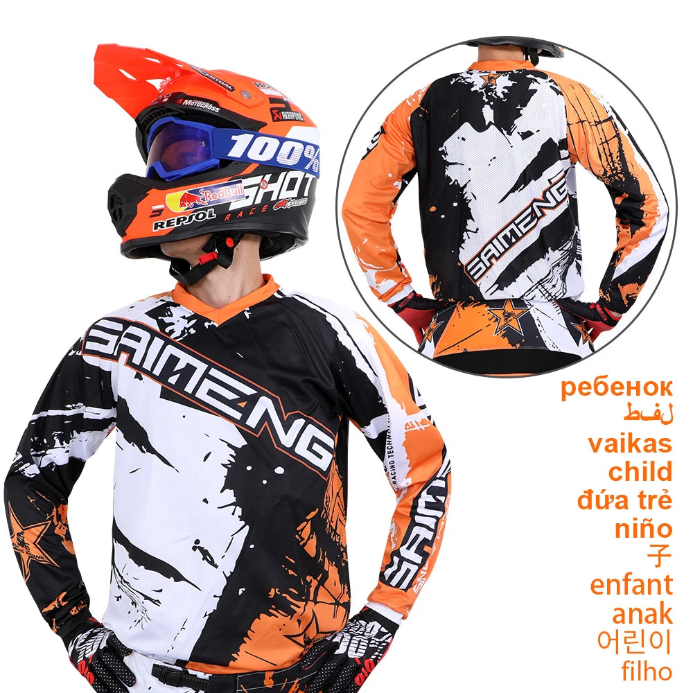 Youth Motocross Racing Jersey