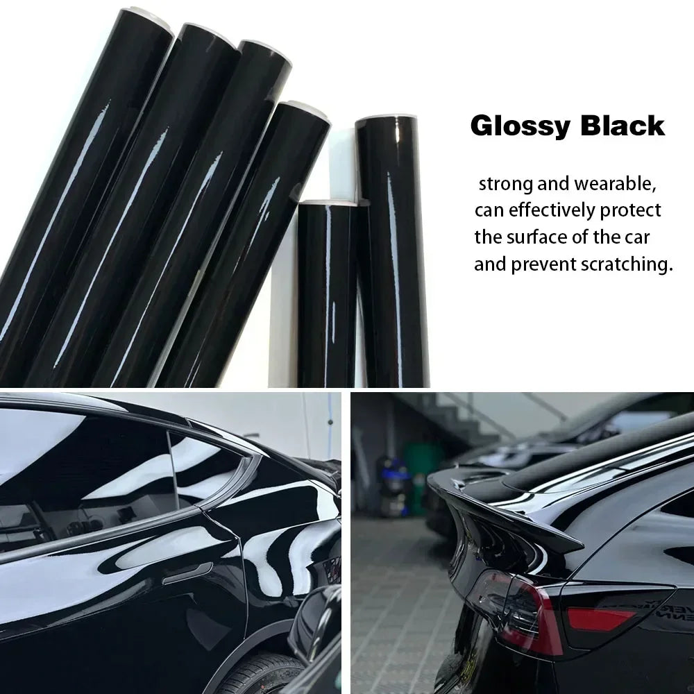 Carbon Fiber Vinyl Wrap Films - Glossy Matte Finish