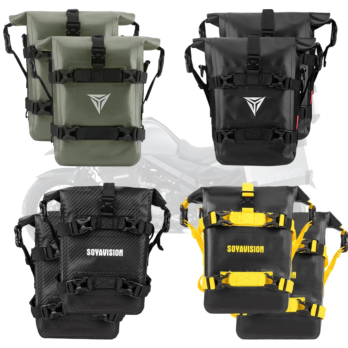 Durable Side Bags for Crash Bars