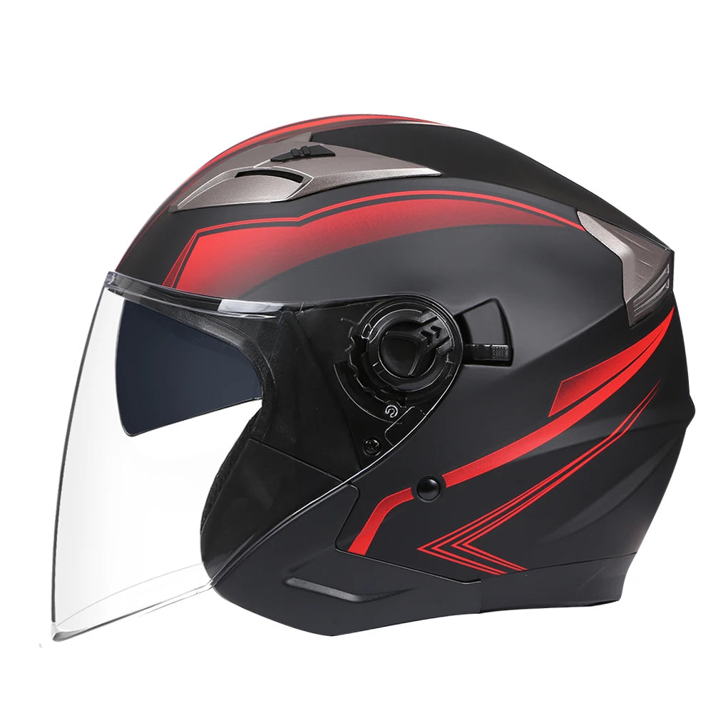ECE Dot Approved Open Face Motorcycle Helmet