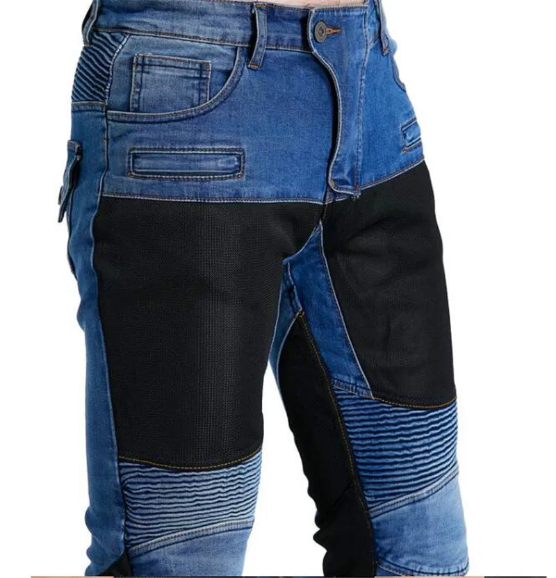 Men's Aramid Motorcycle Jeans - Black