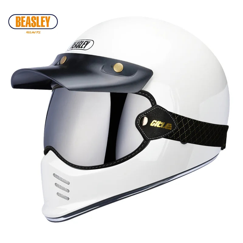 BEASLEY ECE DOT Bluetooth Electric Motorcycle Helmet