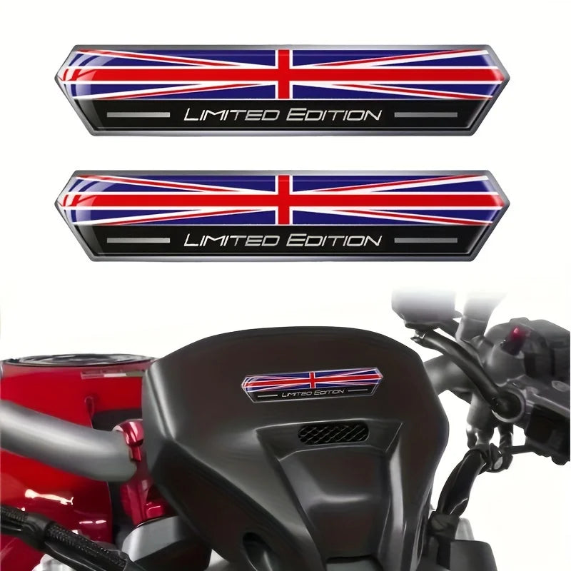 Union Flag Motorcycle Stickers Set