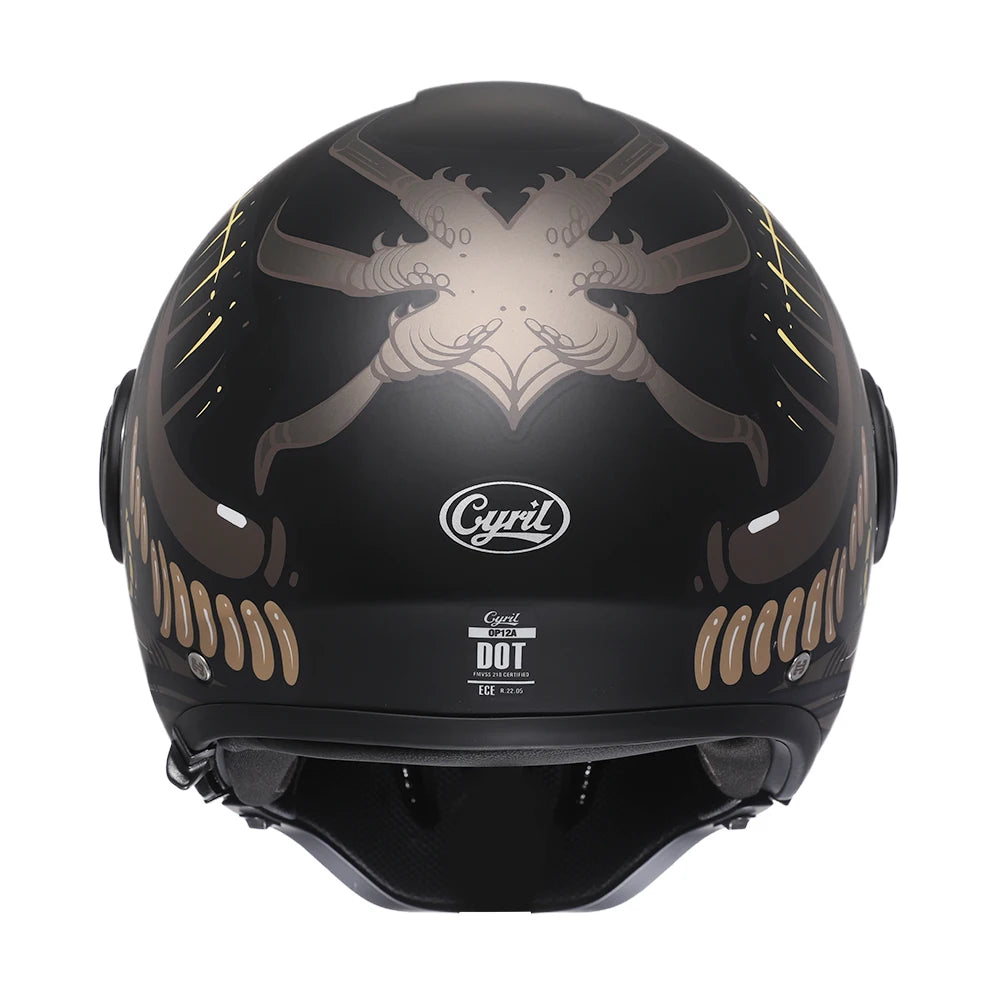Cyril Motorcycle Helmet for Men and Women