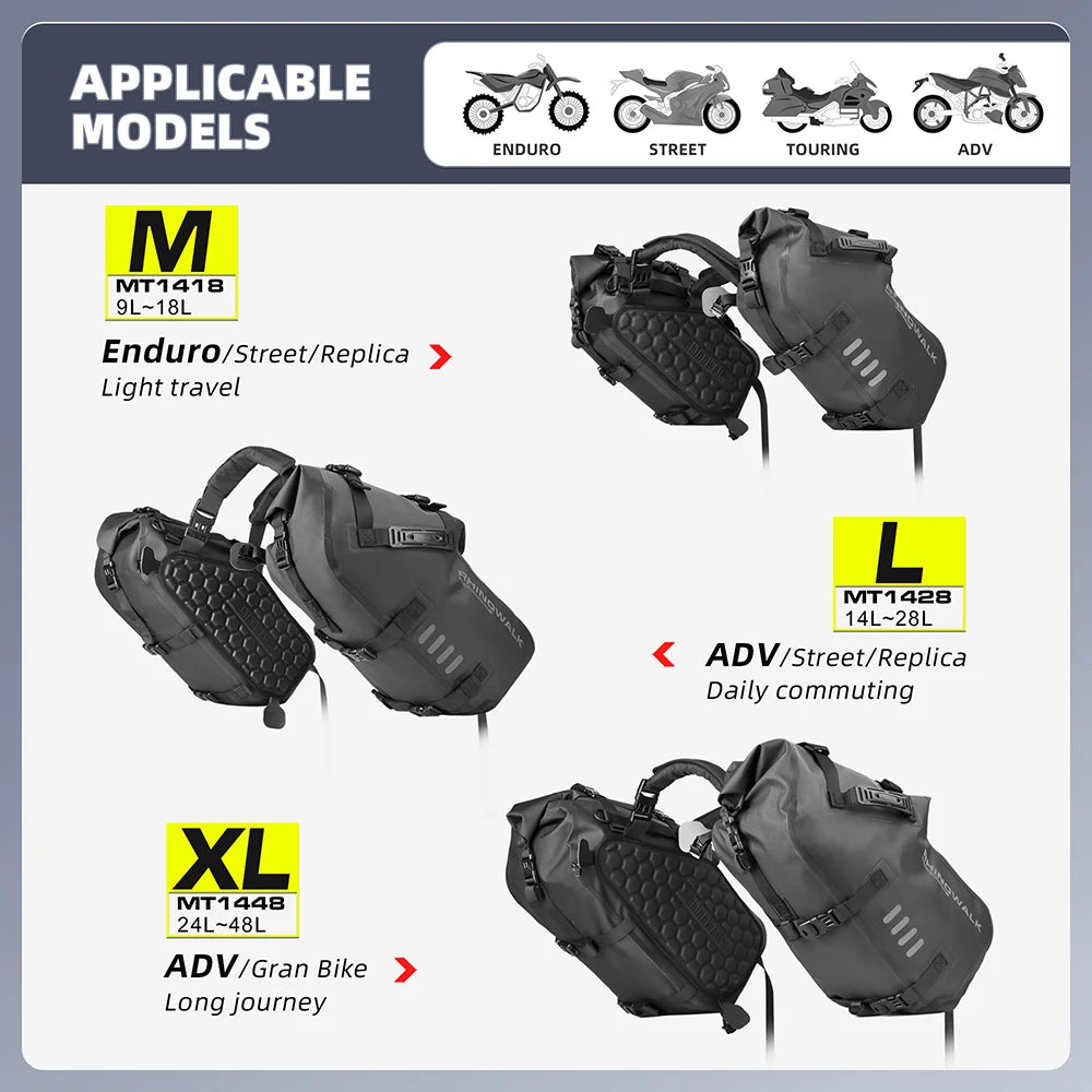 Waterproof Pannier Side Bags