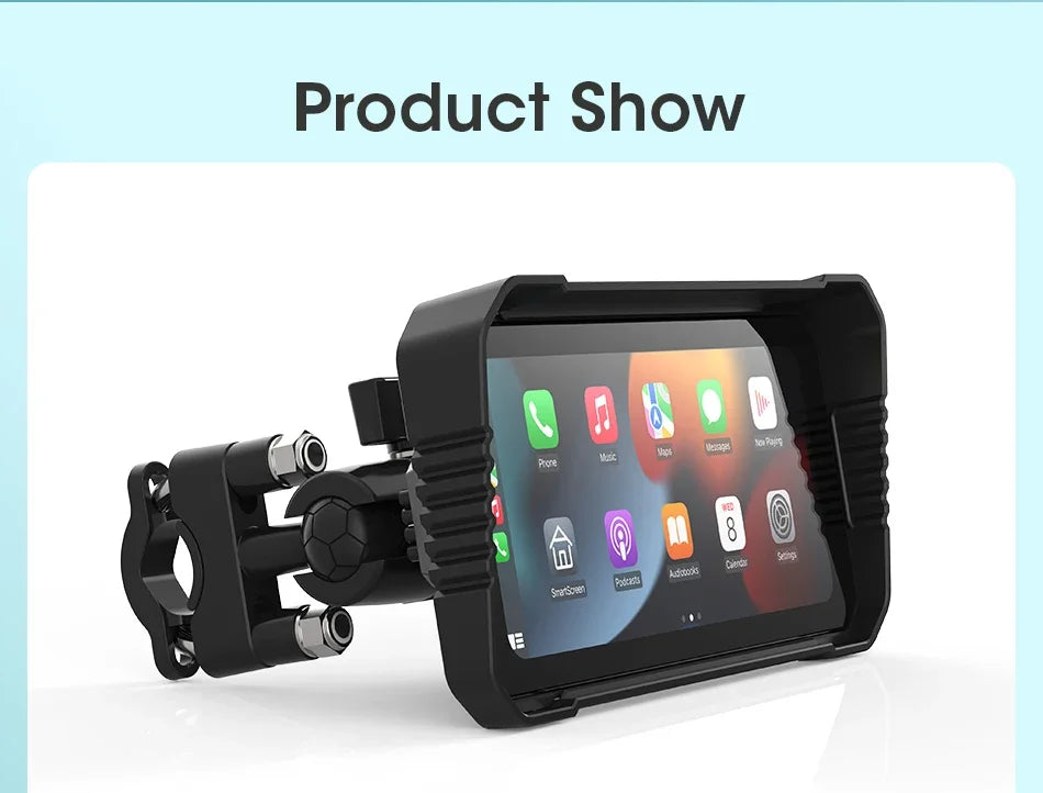 motorcycle touch screen GPS navigation system