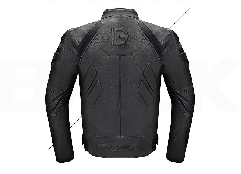 Men's Leather Motorcycle Jacket