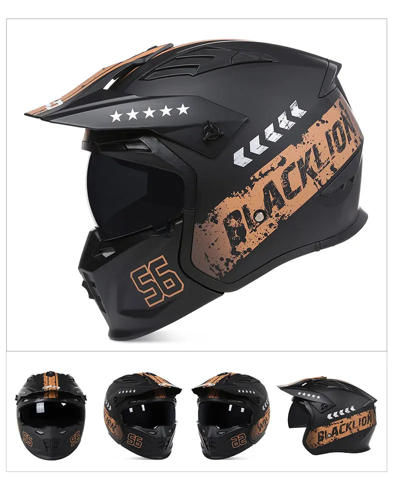 Off-Road Full Face Motocross Helmet ECE Approved