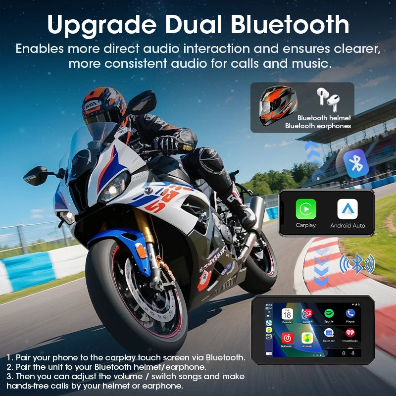 Motorcycle GPS Navigation System