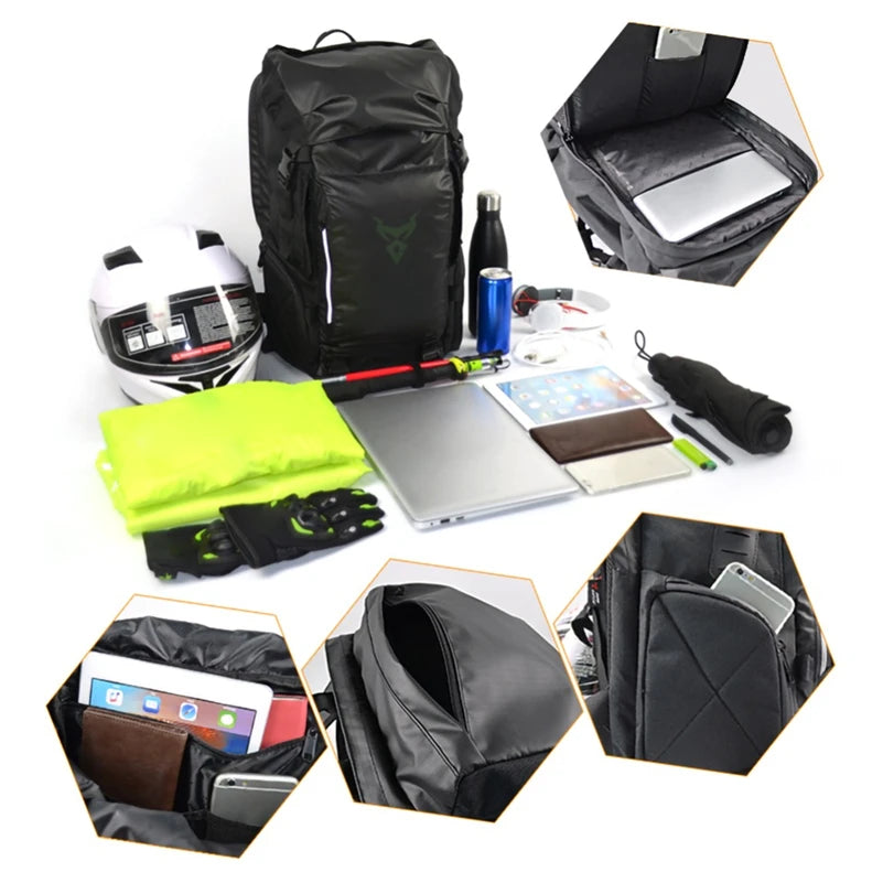 Waterproof Motorcycle Rear Seat Bag