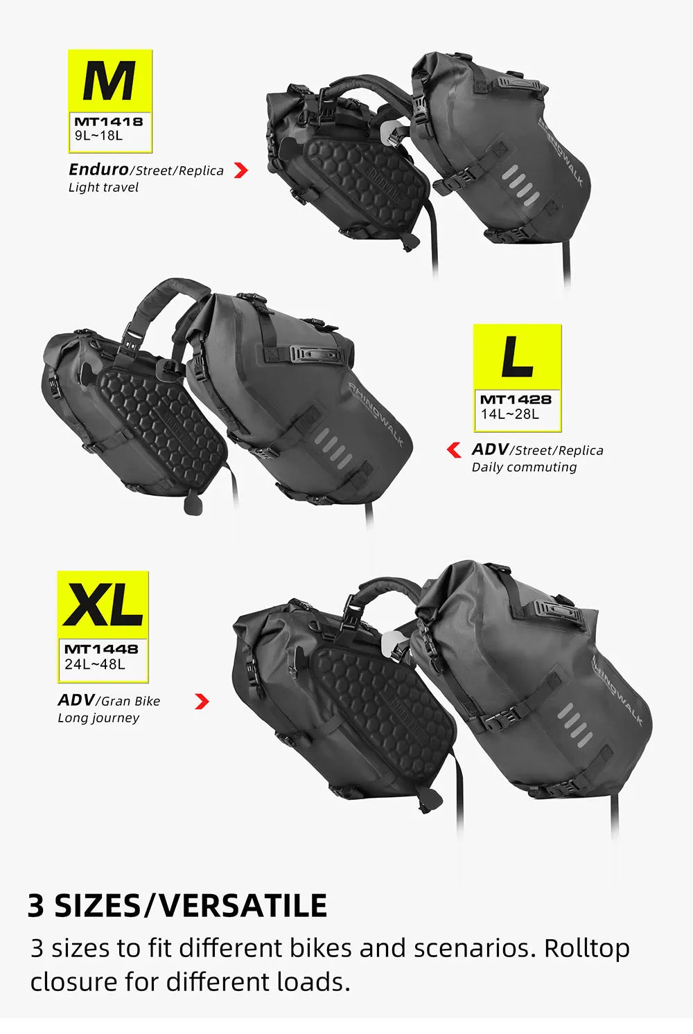 Waterproof Pannier Side Bags