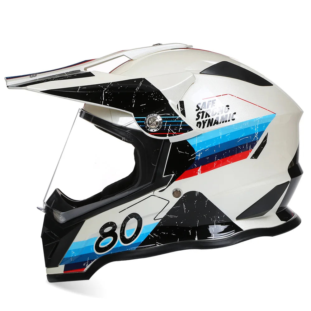 Men's ECE Approved Full Face Motorcycle Helmet