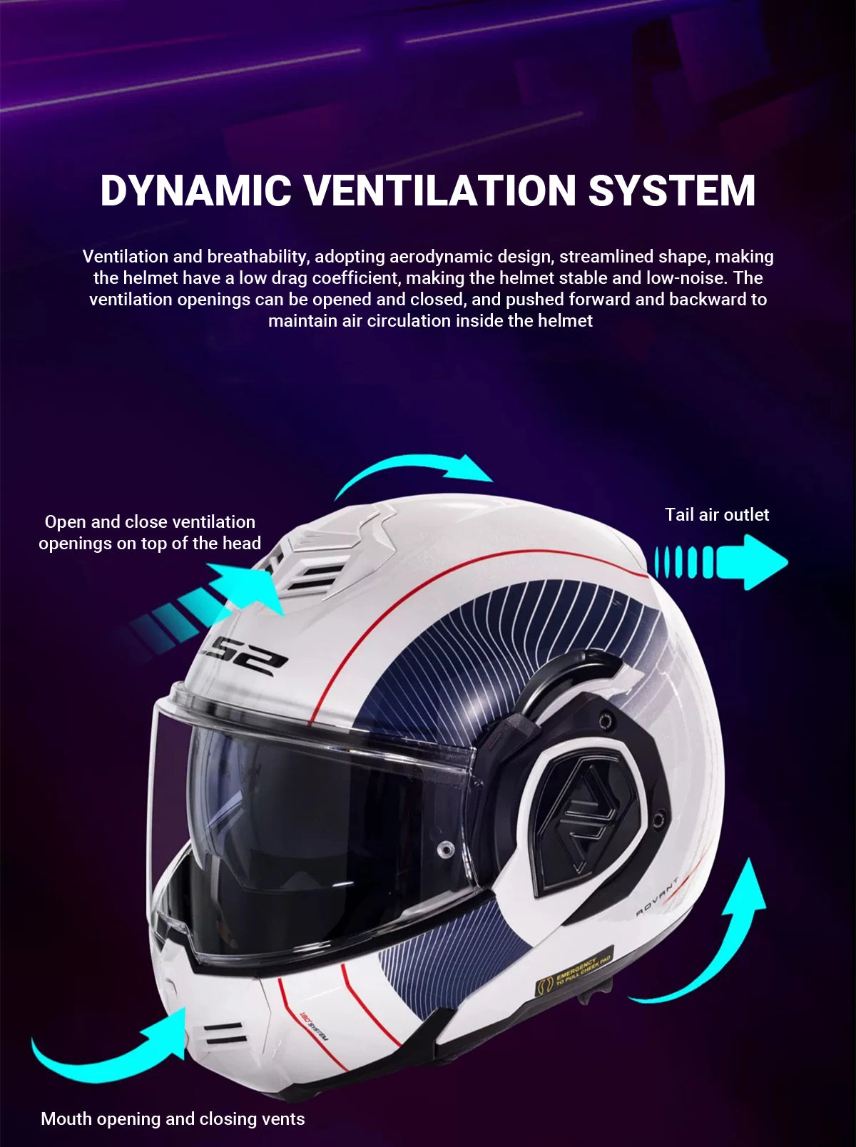 LS2 FF906 Advant Modular Full Face Helmet