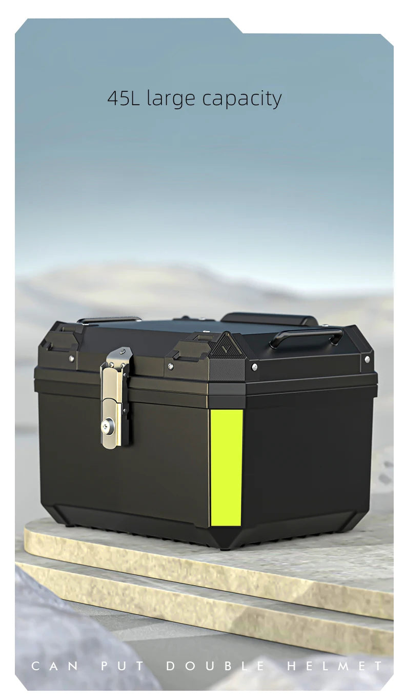 Waterproof 45L Motorcycle Tail Box Top Case