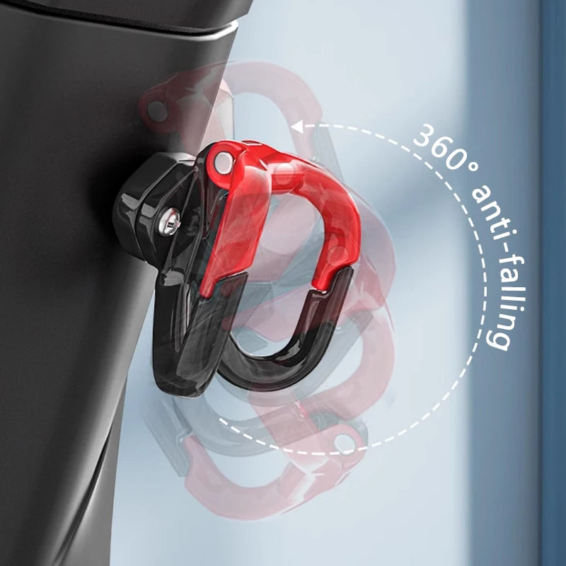 Dual Hook Motorcycle Helmet Hanger